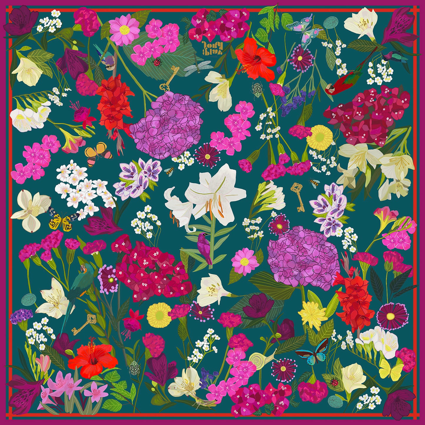 
                  
                    *Pre-order Garden of Curiosities Medium 25"x25"
                  
                