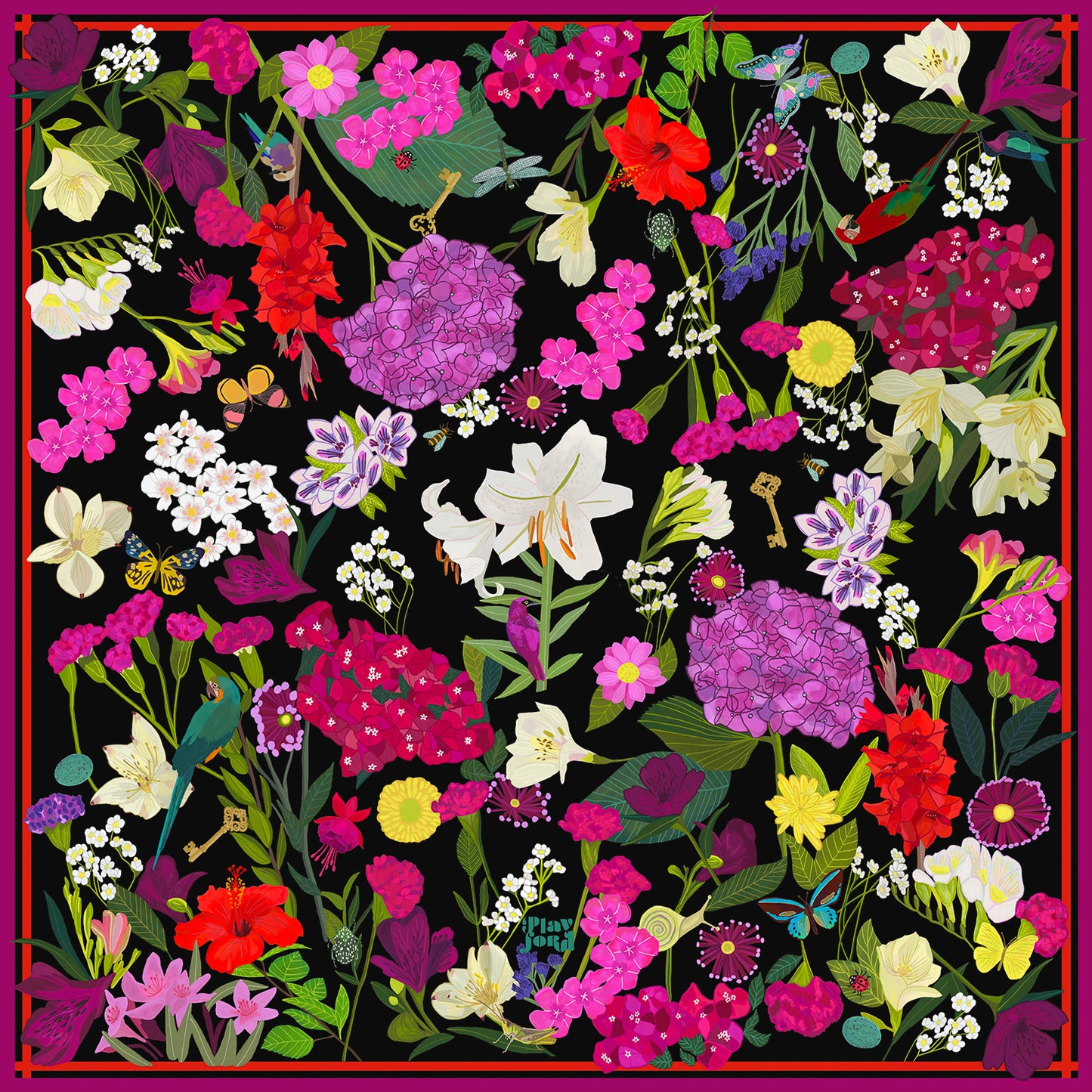 
                  
                    *Pre-order Garden of Curiosities Large 35"x35"
                  
                
