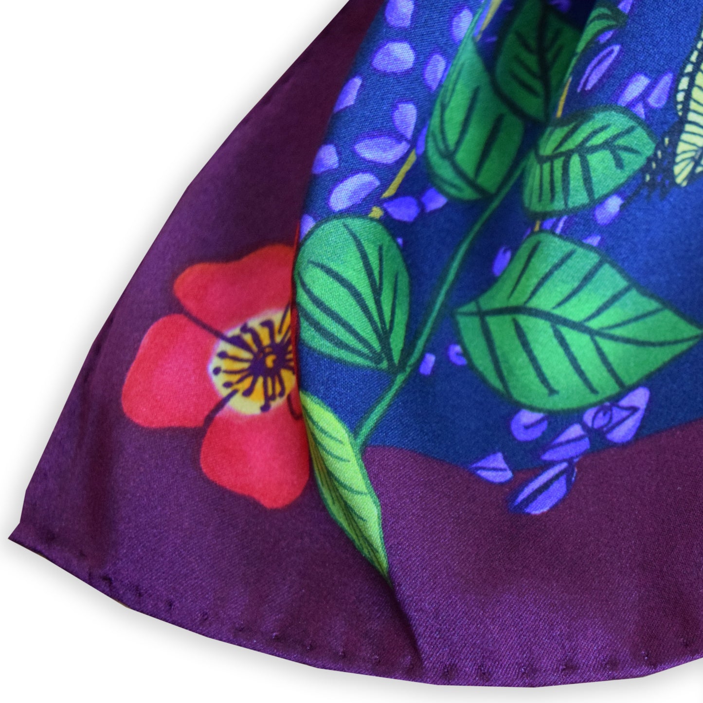 
                  
                    Small Pacific Floral Navy 18"x18"
                  
                